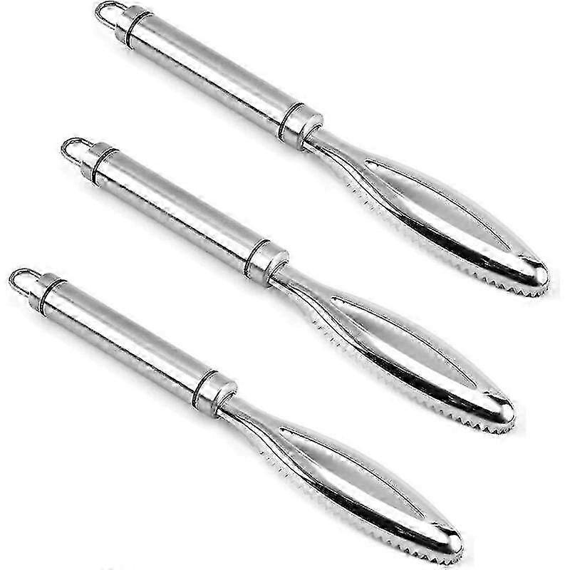 Stainless Steel Fish Scraper & Scale Remover Set