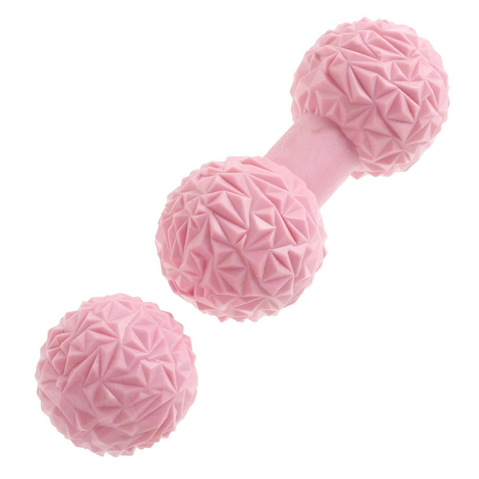 Massage Ball Set for Muscle Massage Pink