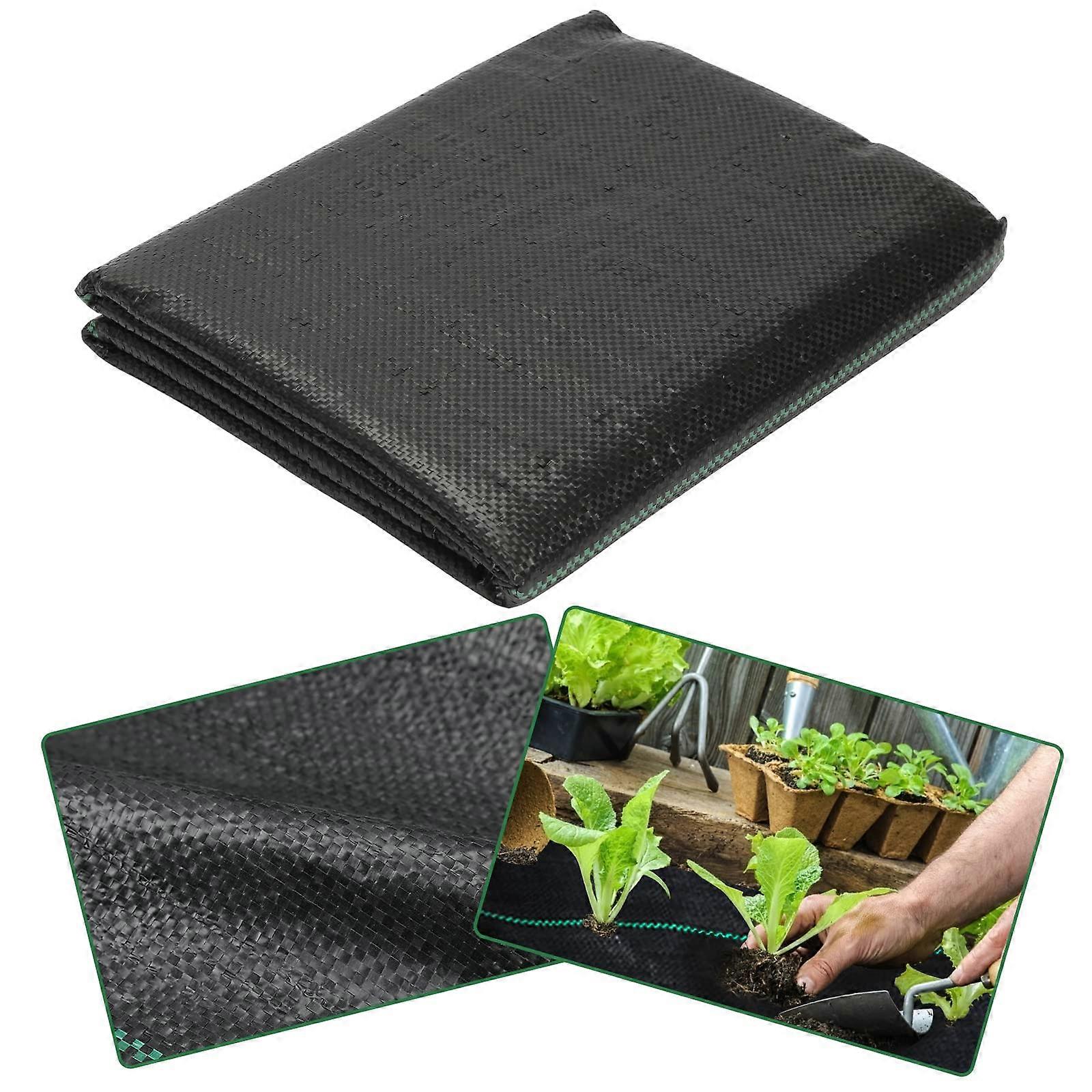 Weed Control Fabric, 90 g/m, 4m x 10m 40㎡, Water Permeable, UV Stabilized