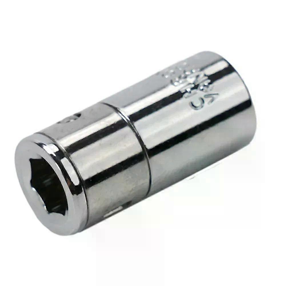 Seamless Socket Conversion 1/4 Square Drive to 1/4 Hex Shank Socket Bits Converter Durable Chrome Vanadium Steel