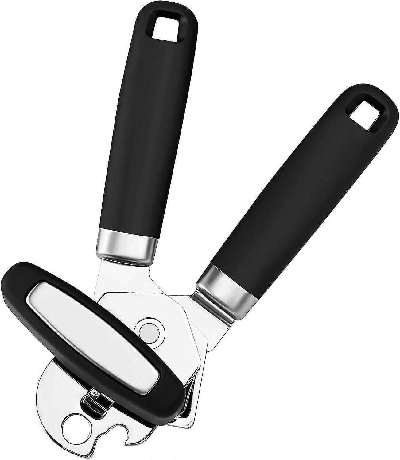Manual Can Opener, 3 in 1 Stainless Steel Professional Can and Bottle Opener for Arthritis Sufferers