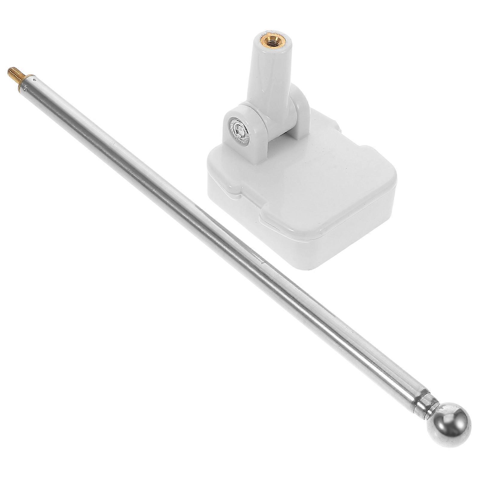 Vehicle Flag Pole Magnetic Flag Base for Car Flag Support Pole Car Installation Holiday Celebration 54.00X4.20X3.50CM 1 Pair