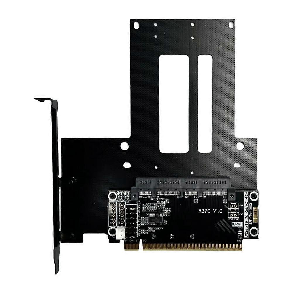 Carte d'extension PCIe 5.0 X16 vers 4C+ 512 Gbit/s, adaptateur de test et de protection, extension EDSFF Server GEN5 16x