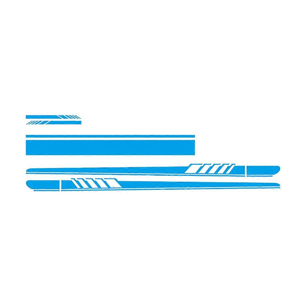 Automotive Sticker Pack Car Ornamental Decal Simple Waterproof PVC 220X11.5cm 5Pack