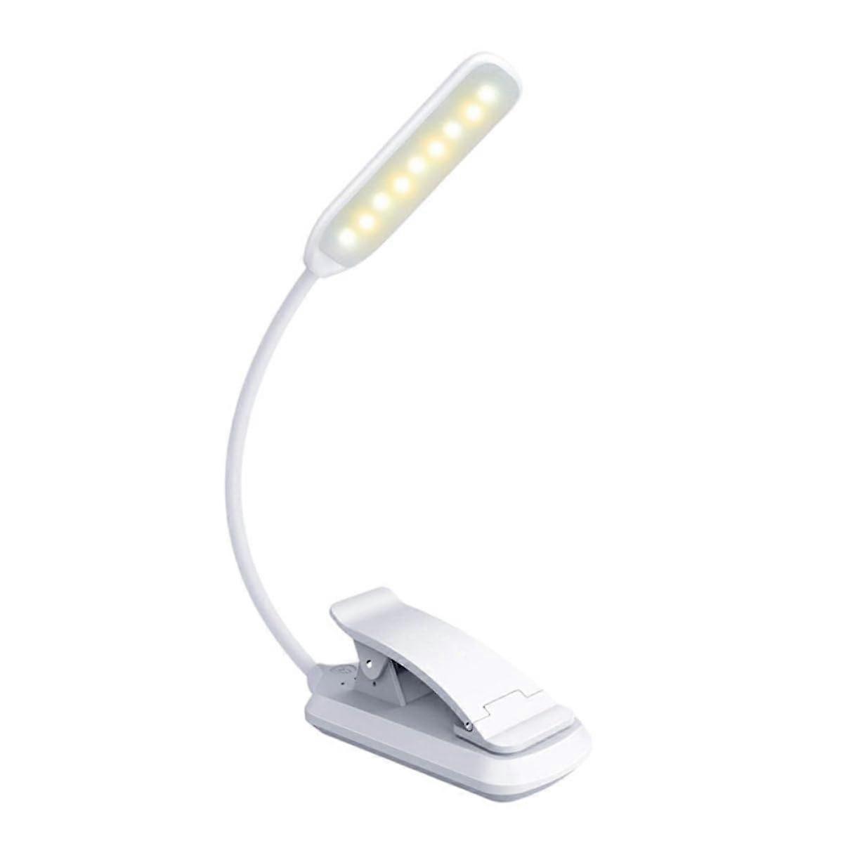 Night Light Bedside Lamp USB Charging Clip-On Book Light Night Study Lamp
