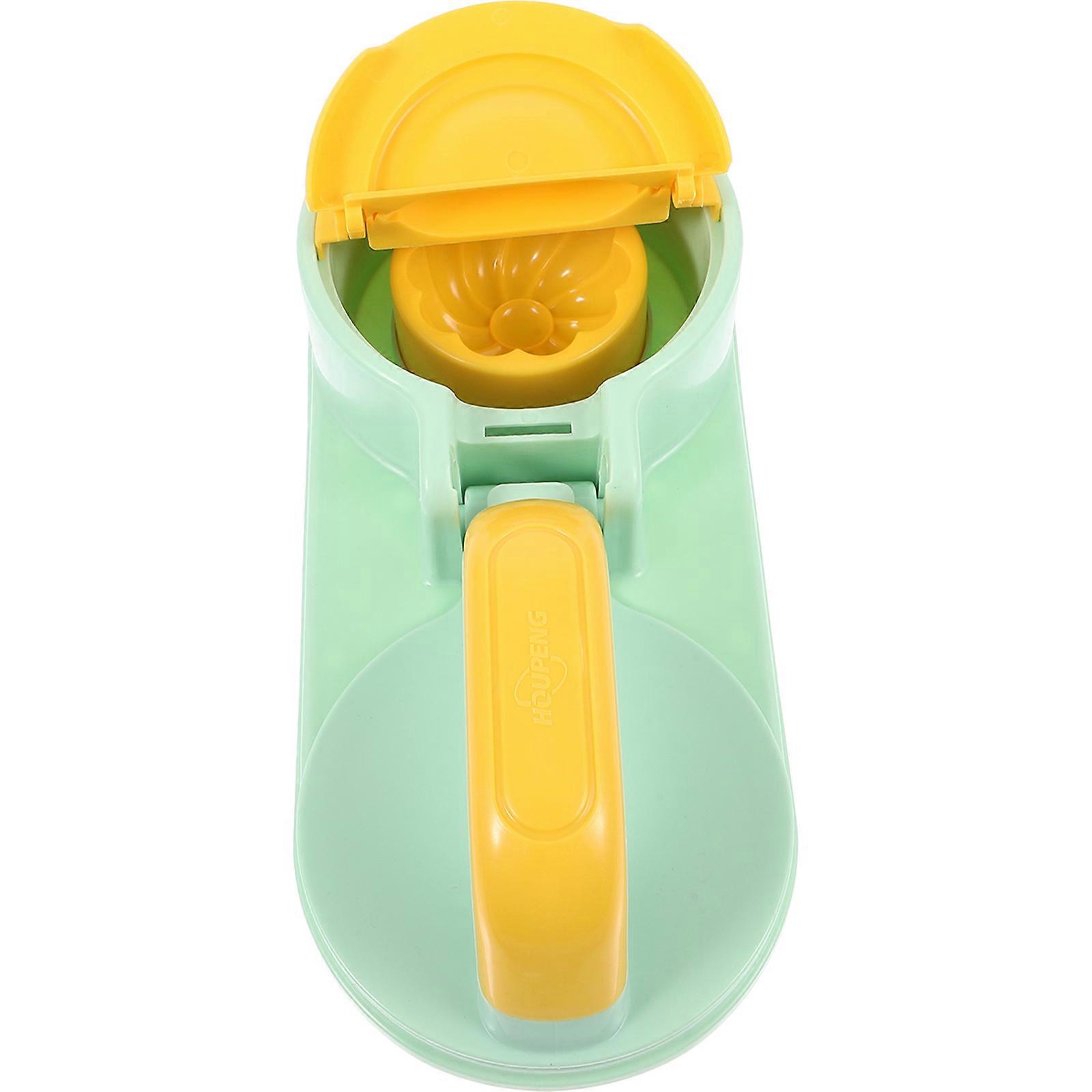 Dumpling Maker Mould Press Round Shape Plastic Kitchen Tool 1 Set