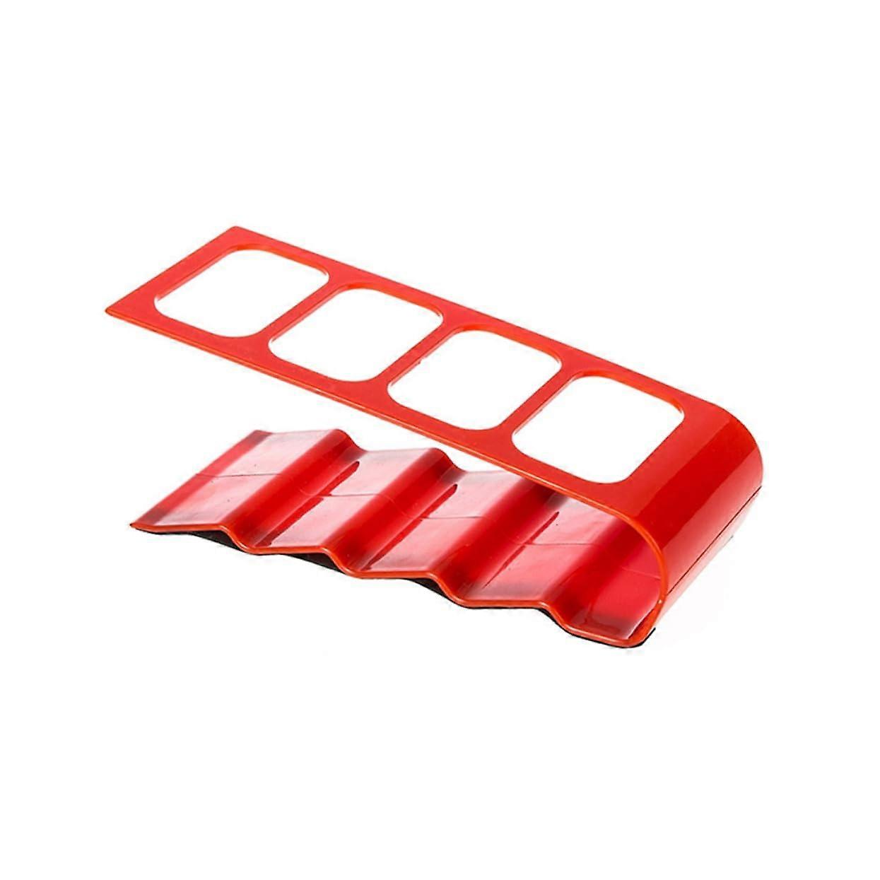 4 Storage Shelf with Remote Control Holder Stand TV Bracket Remote Organizer Remote Storage Shelf Remote Organizer