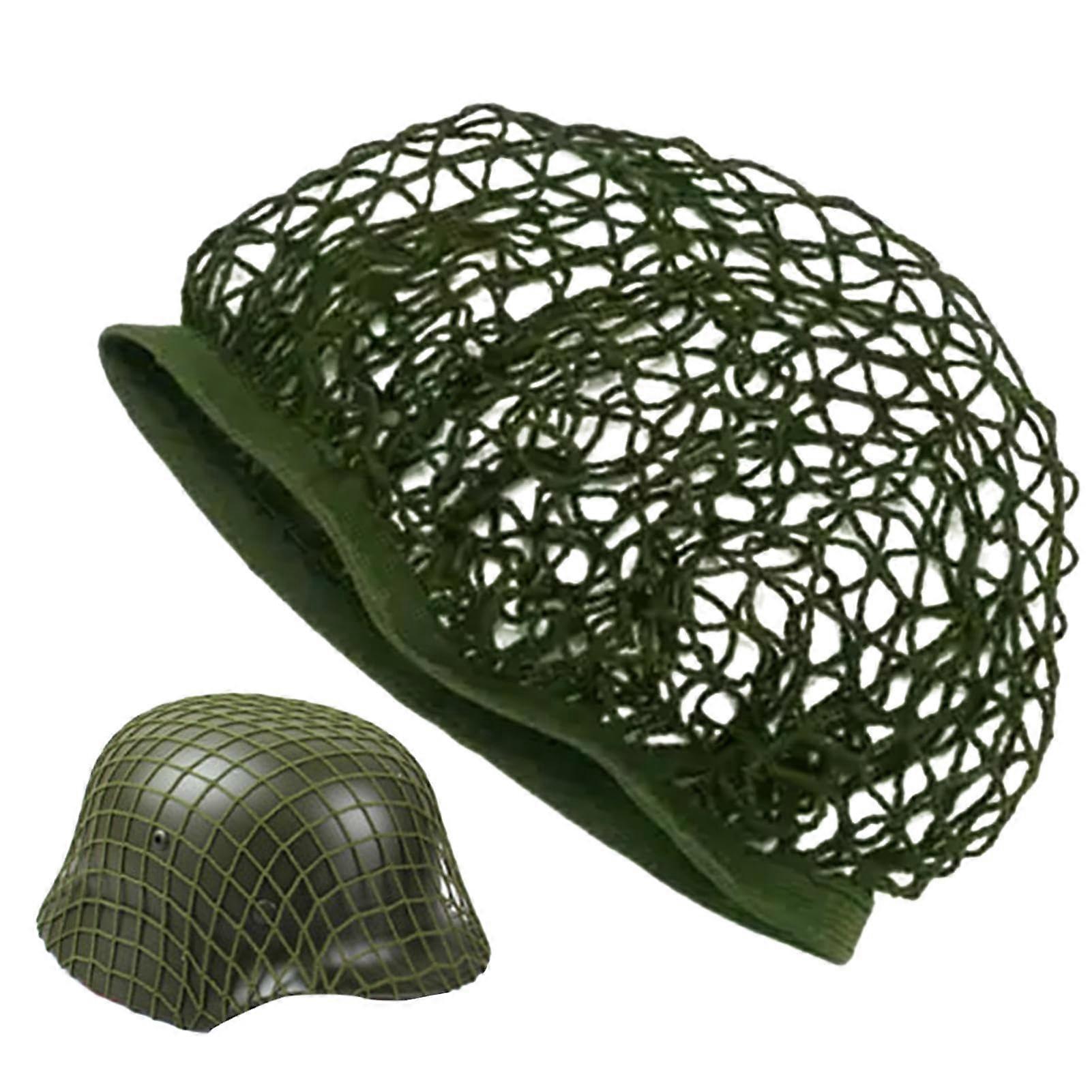 Headgear, hat cover, field survival net, safety helmet net cover, camouflage net