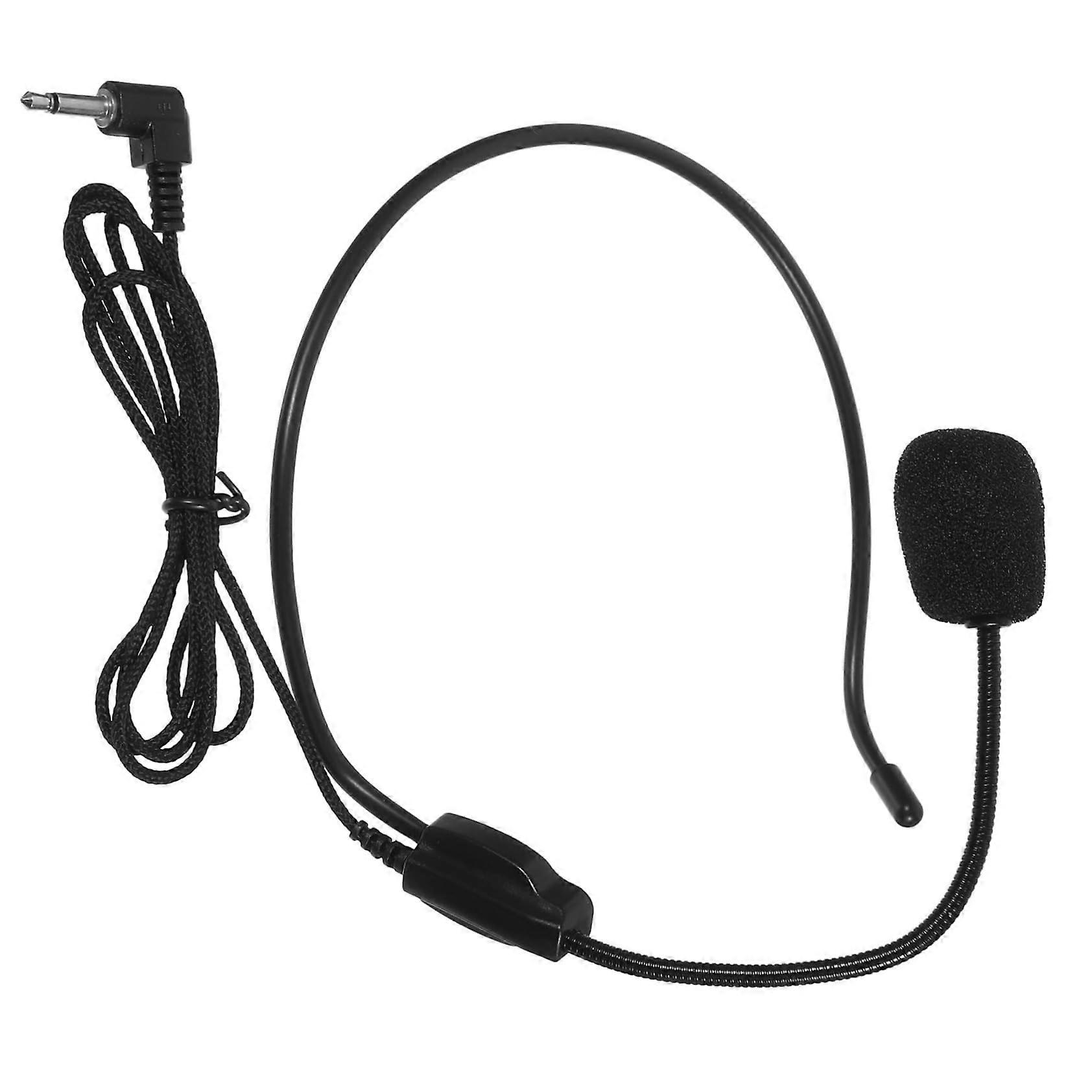 Wired Headset Microphone 4-Pack for Presentations, Adjustable for Teachers, Musicians, and Hosts, Lightweight Design