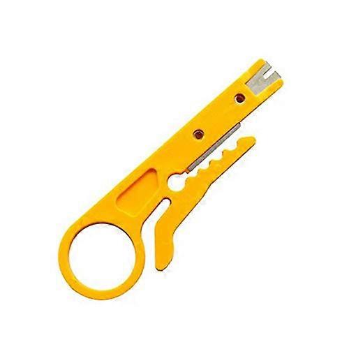 Cable Stripping Wire Cutter, Wire Stripper Crimping Pliers, Mini Portable Wire Stripper Tool, Multi Stripper Knife
