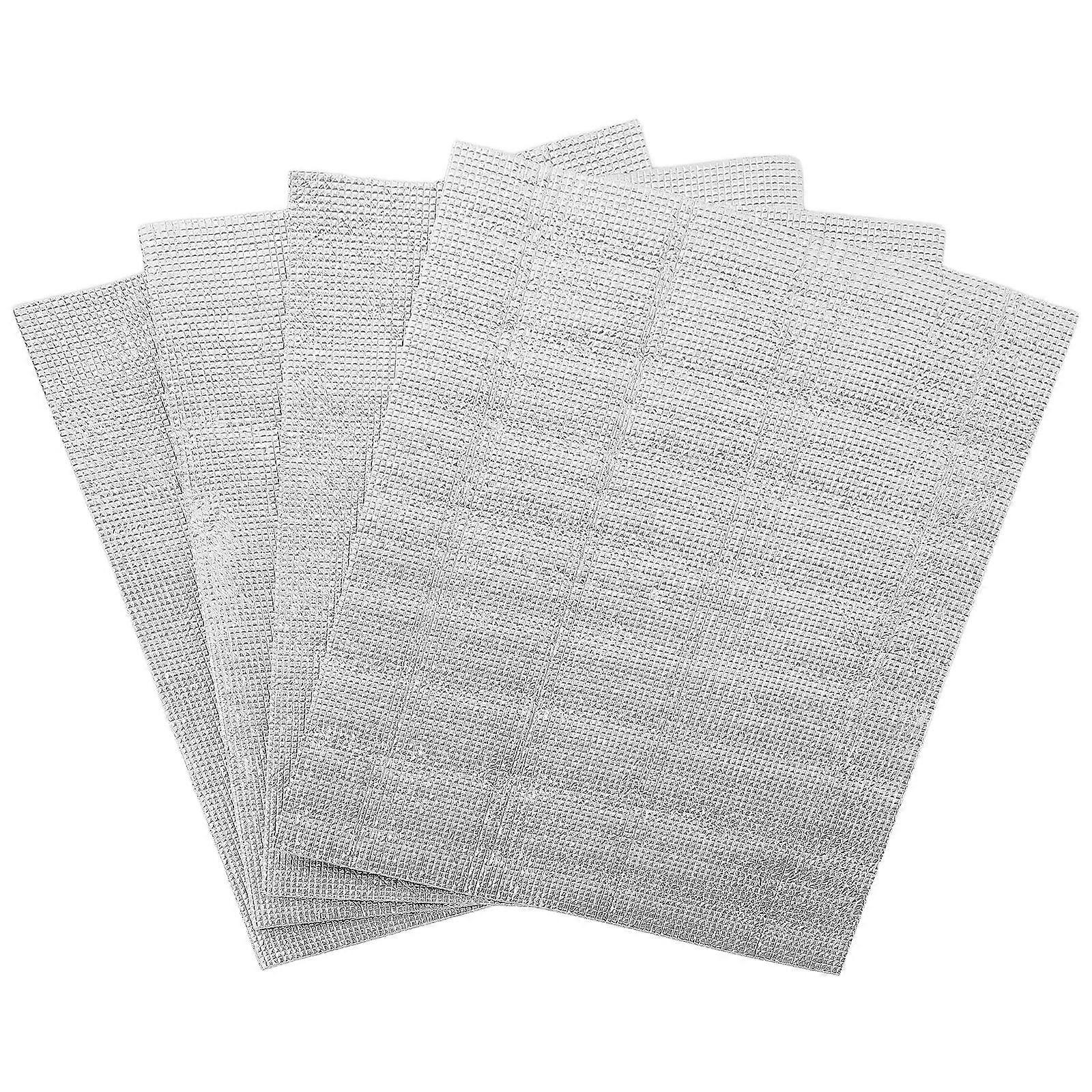 4 Pcs Double Sided Insulation Sheets Made of Durable EPE Foam for Home Use Silver