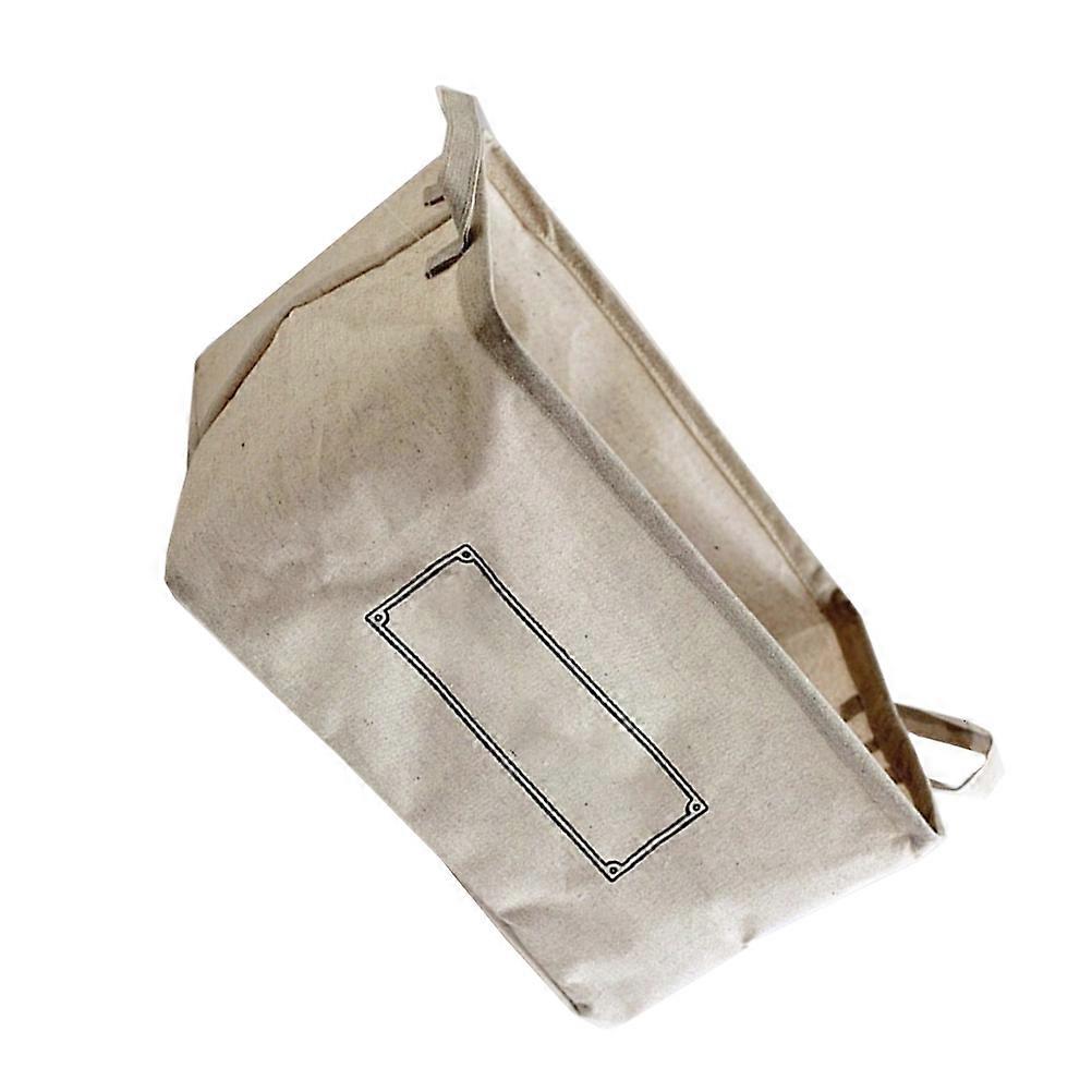 Desktop Organizer Folding Linen Storage Basket for Home Use 1Pcs