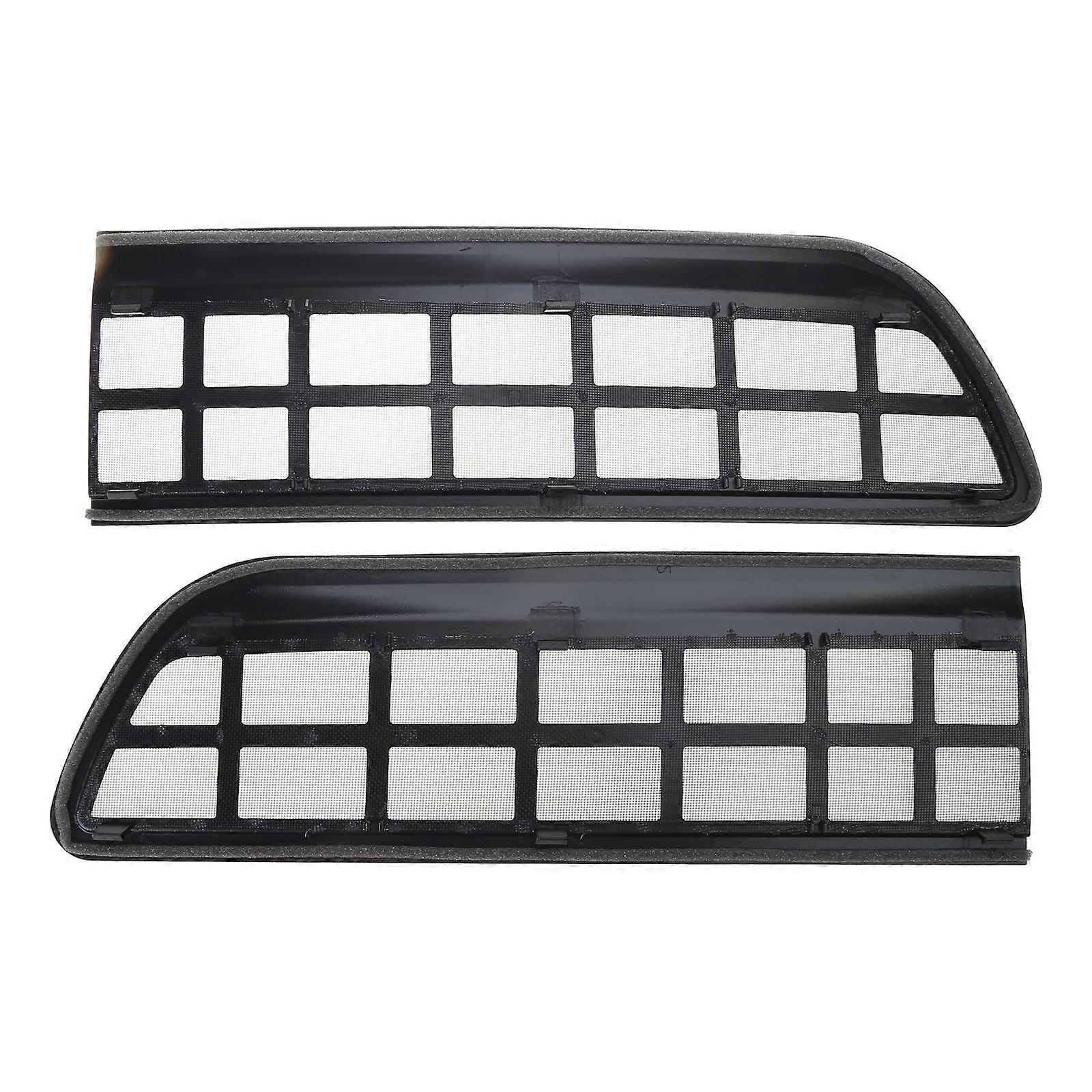 Front Mesh Grille Grid Guards Inserts Auto Front Air Inlet Vent Grille Protective Cover Durable Suiatble for ModelY Multicolor