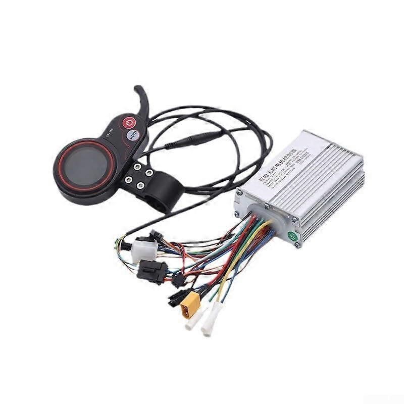 Electric Scooter Controller, EBike 36 48V 25A Brushless Controller TF100 Scooter Motor Control for Kugoo (TF10036V 25A Kit) Tf10036v25a Kit