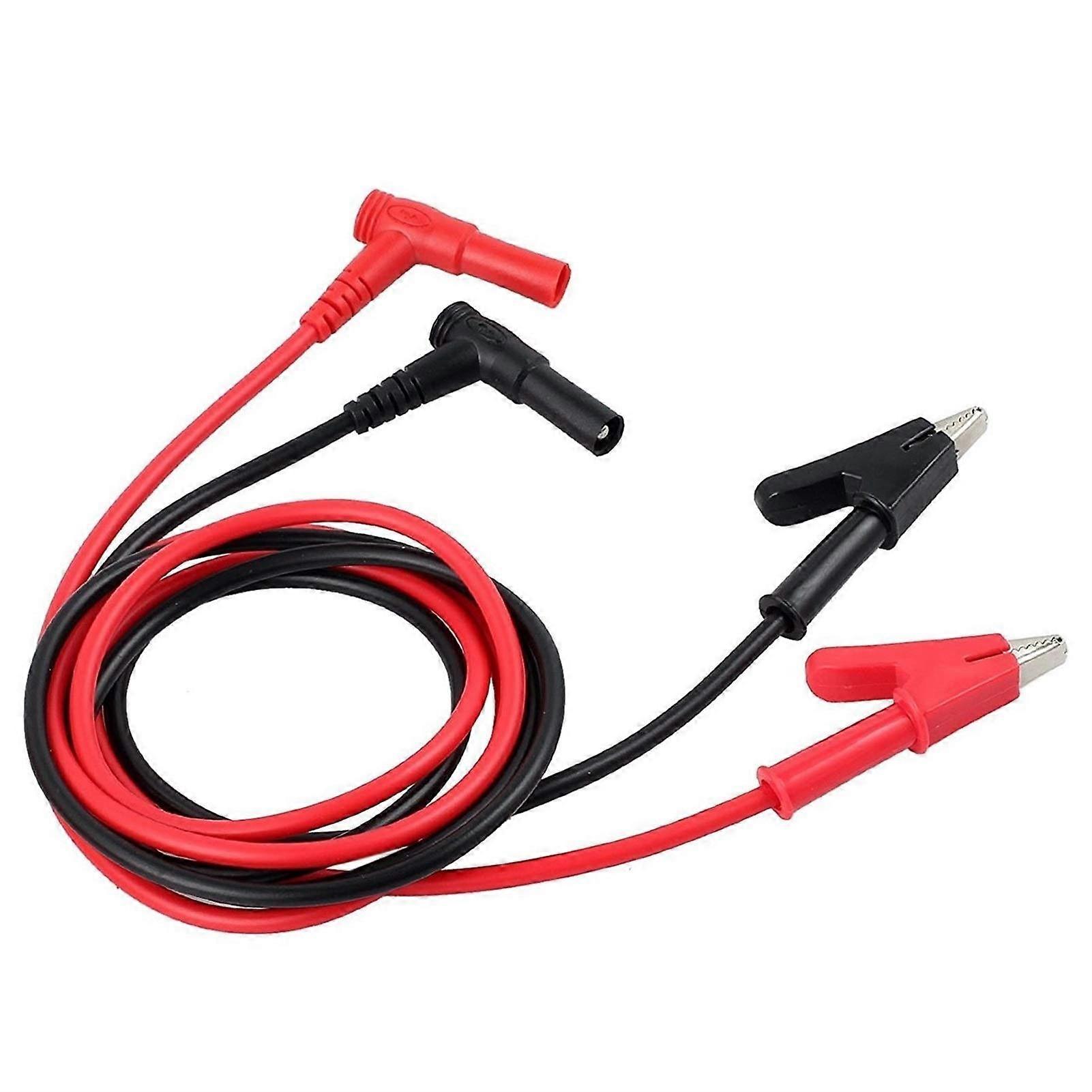 Bridge Cable For Test Leads, Bridging Cable Pair, 1 m Laboratory Cable, Durable PVC Insulated, Multimeter Compatible