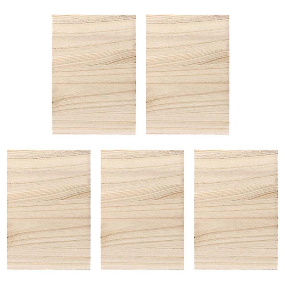 Wood Karate Boards for Breaking Beginners Perfect for Taekwondo Use Beige Color 5 Pieces