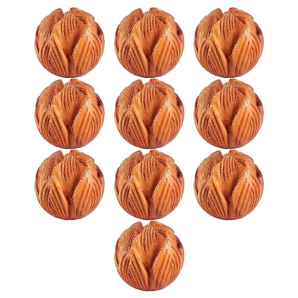 Artisanal Lotus Shaped Beads for Necklace Assembly, Robust and Reliable