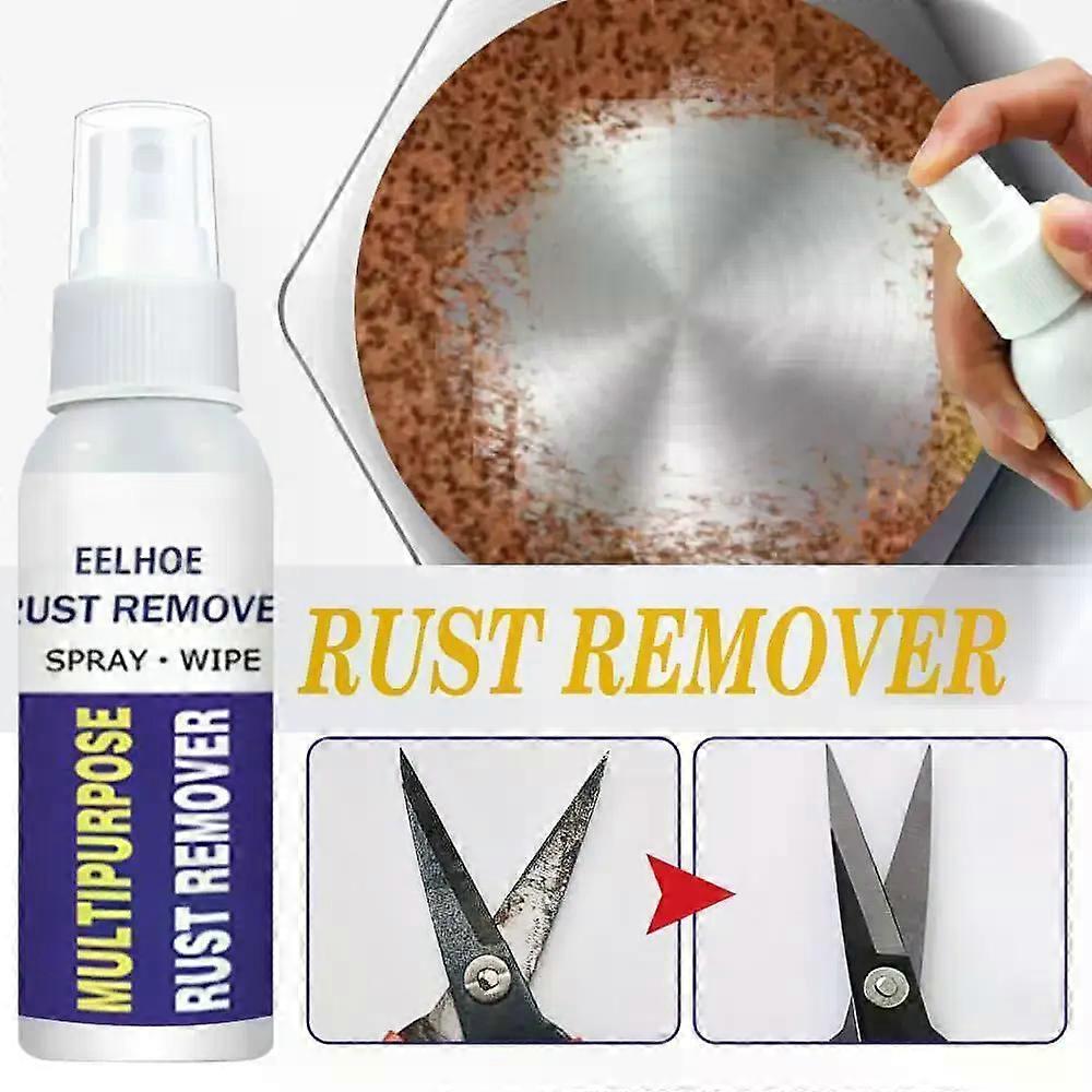 100ML Powerful Fast Rust Removal Spray Multi-Function Rust Inhibitor Window Rust Removal Spray Metal Surface Renovation Spray