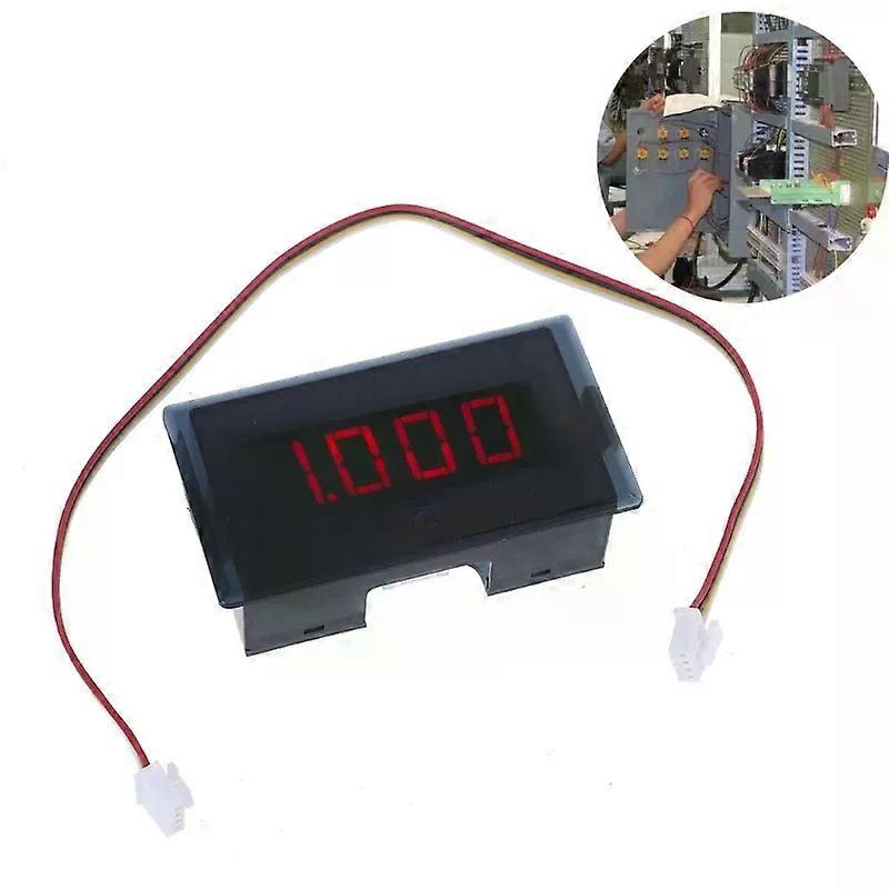 7XEA LED Digital Voltmeter Ammeter 5140A Digital Multimeter Mini LED Amp Digital Display Voltage Meter 2V-200V