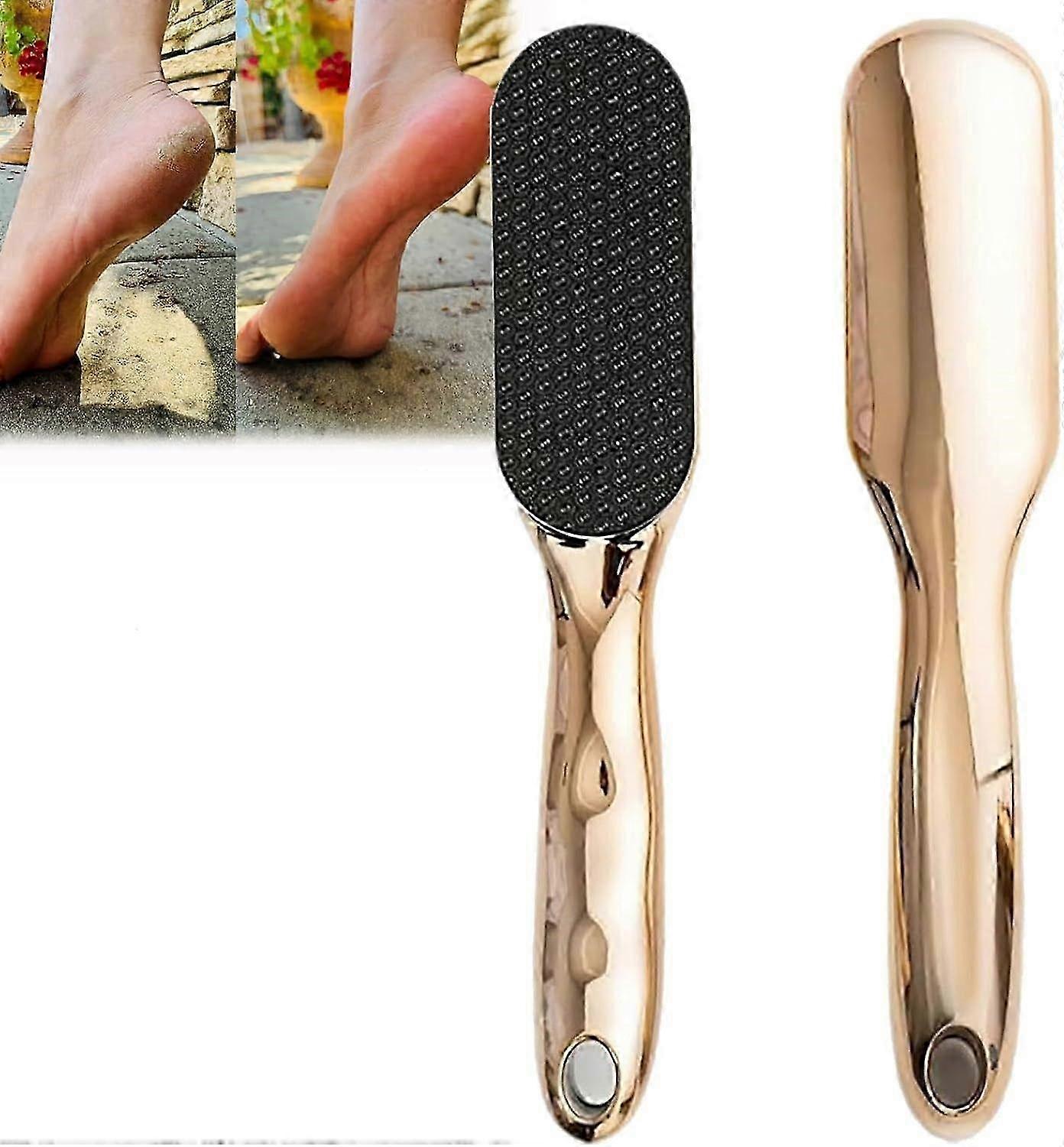 Veinsgrain Foot File, Veins Grain Foot File, Nano Glass Foot File with Non-Slip Ergonomic Handle, Pr