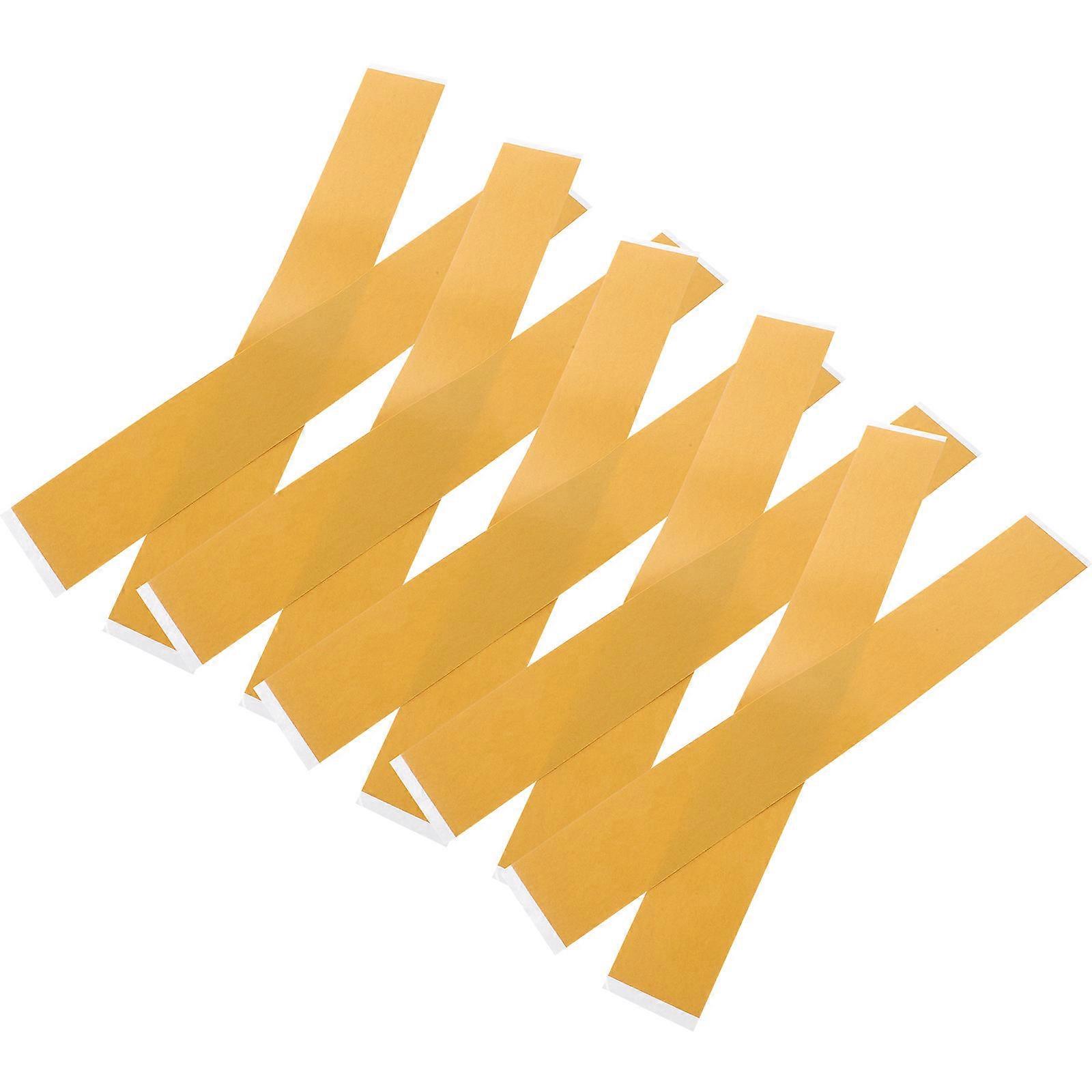 Yellow Double Sided PVC Tape for Home Use Woodworking Craft 10pcs