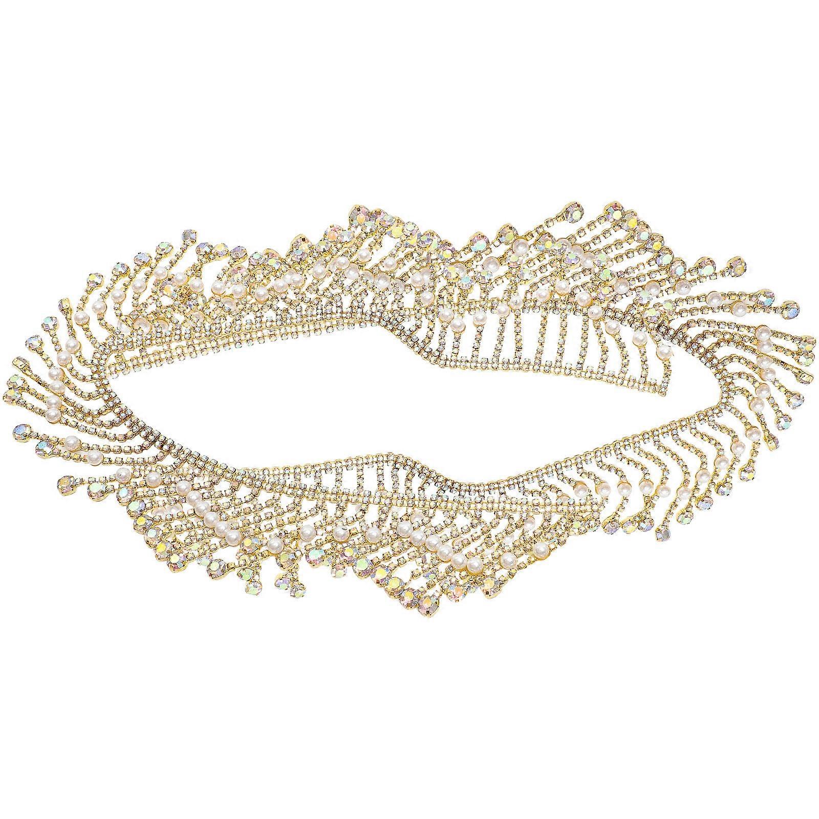 Decoration Accessories 1Pcs Ivory DIY Craft Trim For Clothing And Curtain Embellishments
