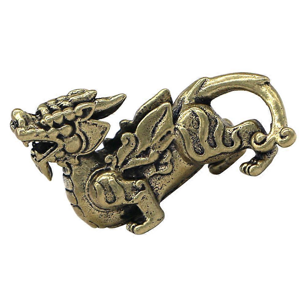Copper Keychain Pendant for Decor with Assorted Color Retro Style and Fine Details 1.5 inch