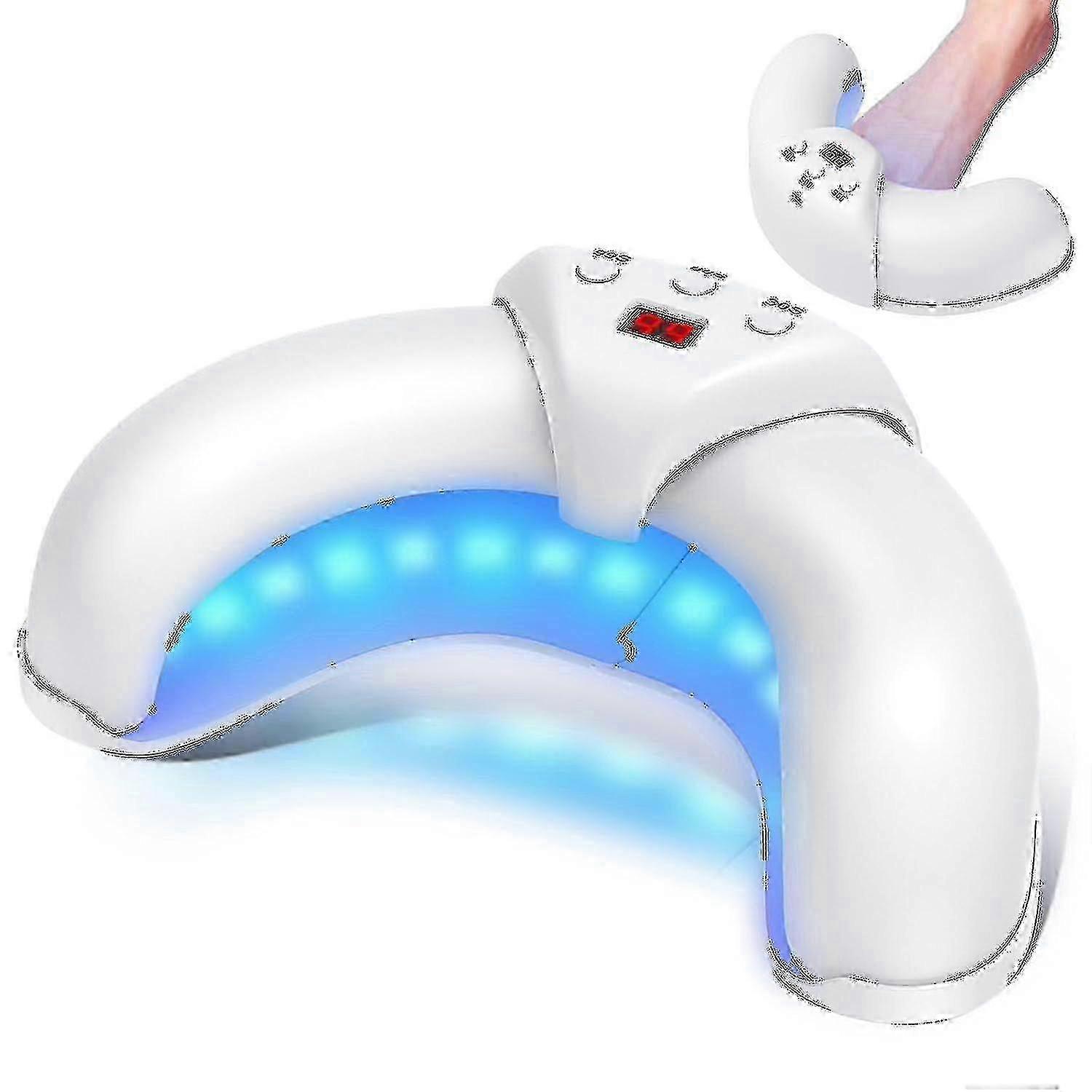 2024 Nail Fungus Laser Treatment Device For Multiple Toenail, Home Use 910nm Infrared Light +470nm Blue Light Toe Nail