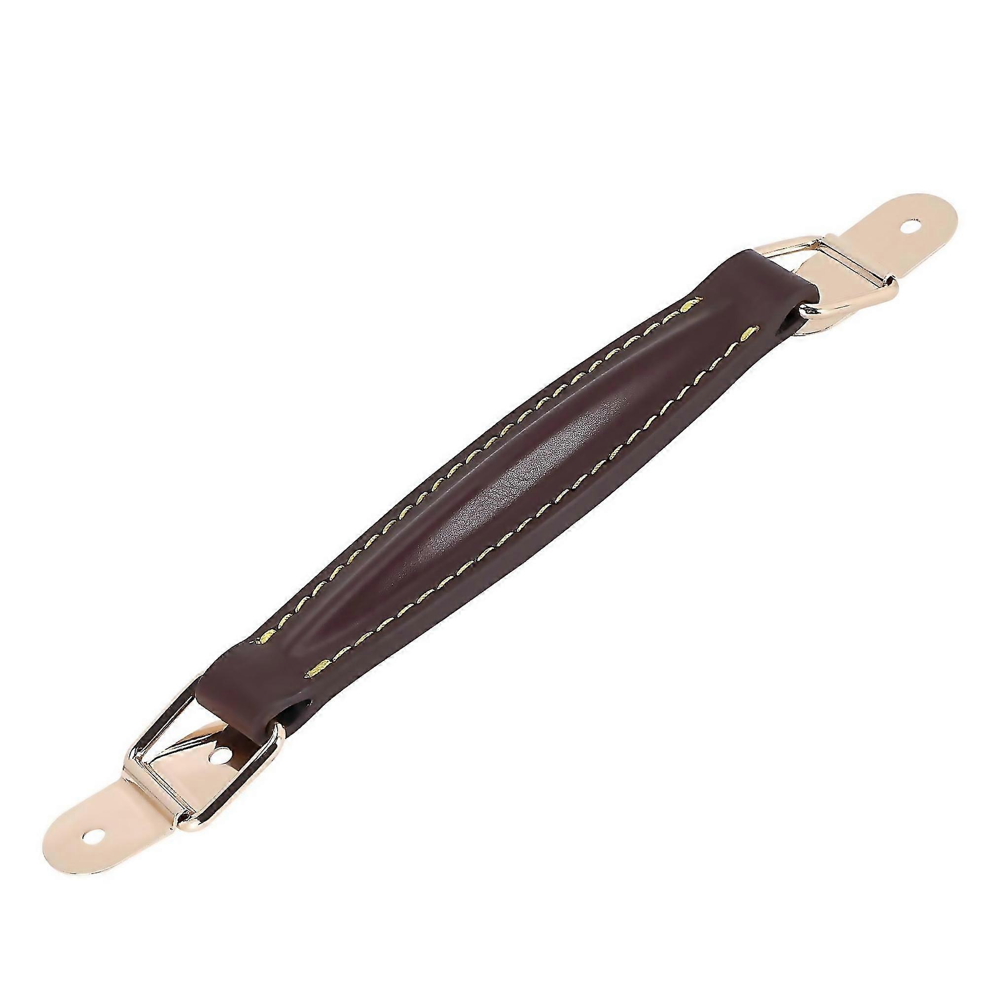 For amplifier leather handle strap for marshall as50d as100d guitar amp speaker cabinetbrown