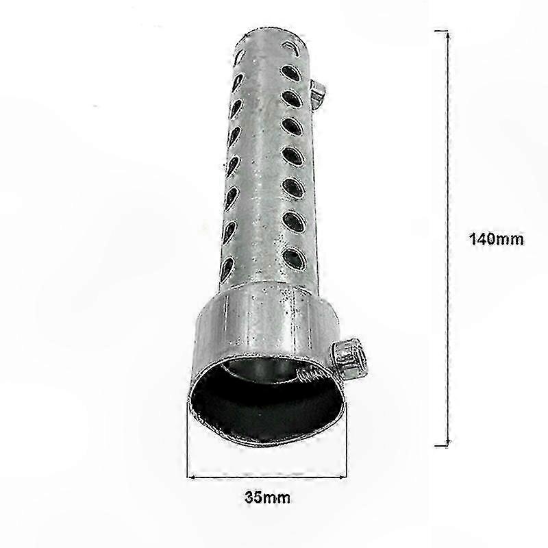 Adjustable Motorcycle Exhaust Muffler Silencer for Motocross Sound Noise Reduction DB Killer 35/42/45/48/60mm Universal Fit Accessory