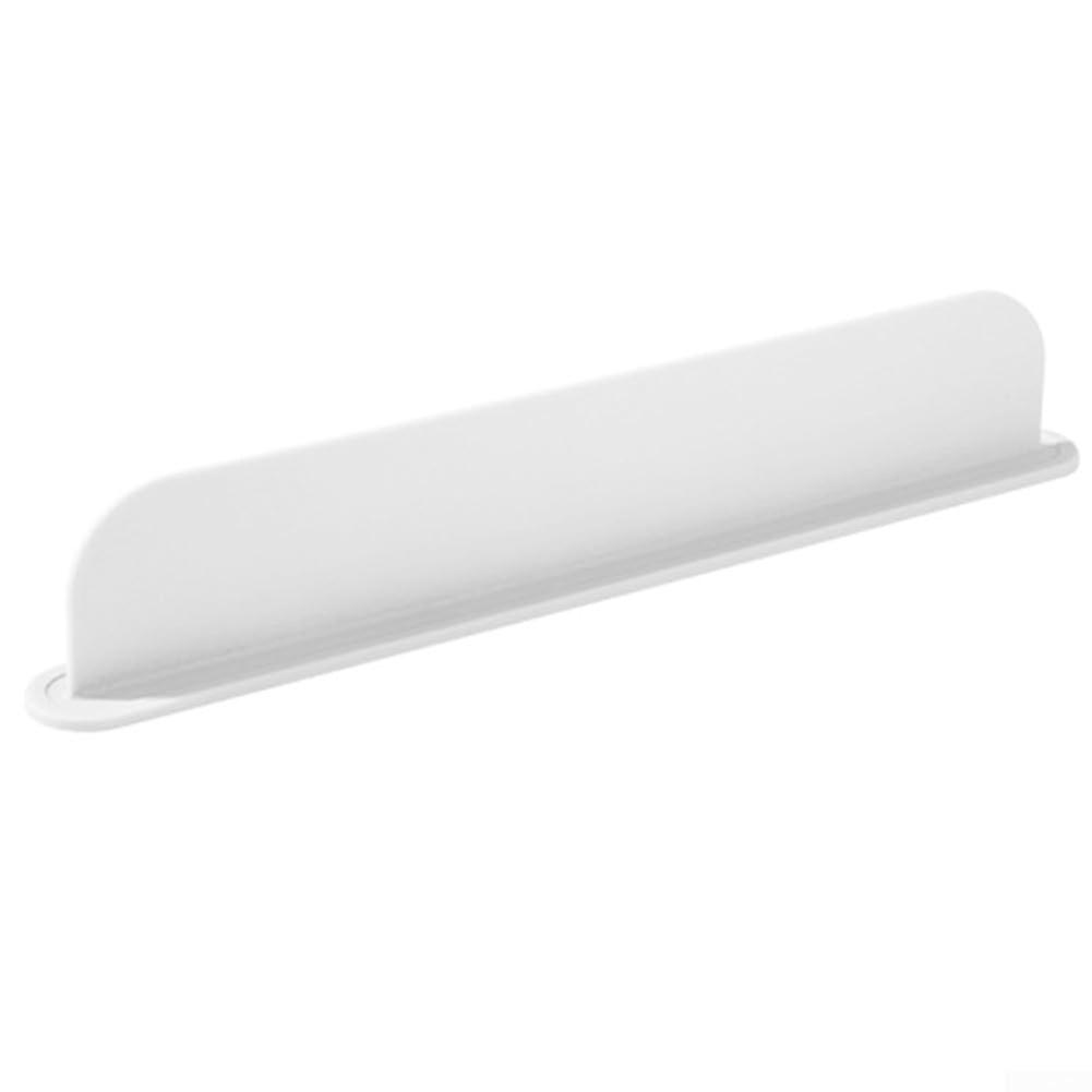 Silicone Sink Splash Guard Baffle Board for Kitchen Sink Backsplash to Prevent Water Splashes White