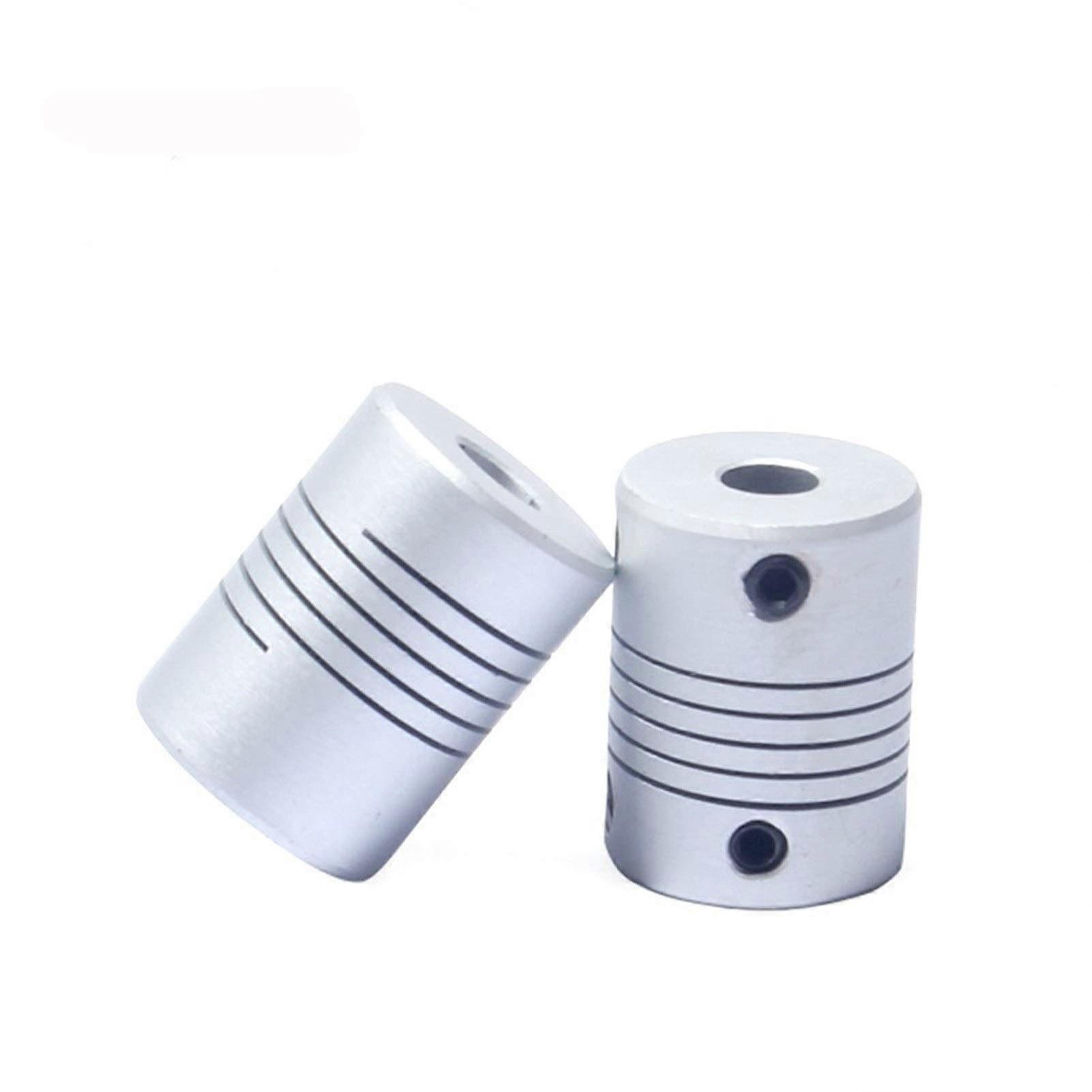 Zhenggf-CPL Four-Piece CNC D19 L25 Motor Shaft Coupling Flexible OD 19x25mm Bore 3/4/5/6/7/8/10mm Inner Diameter 6x10