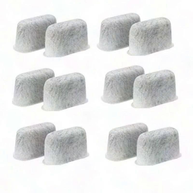 12 Pack Replacement Charcoal Water Filters For All Coffee Makers, Dcc-rwf
