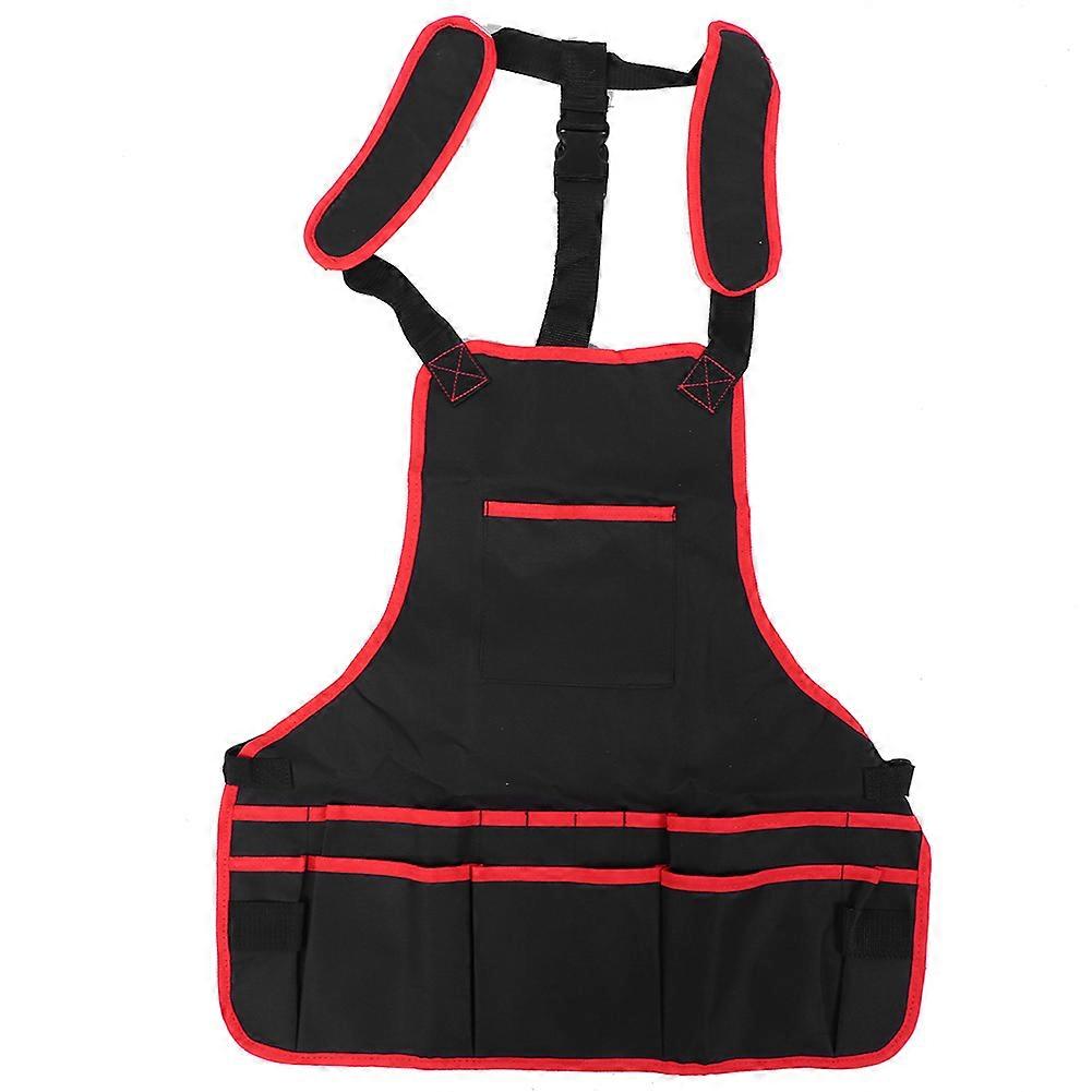 Multifunction Adjustable Polyester Gardening Work Apron with Pockets Tool Apron Organizer
