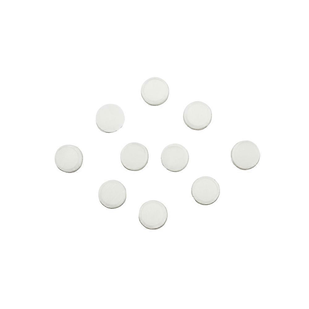 10pcs Soft White Rubber Flute Key Plugs 0.7x0.26cm Open Hole Covers
