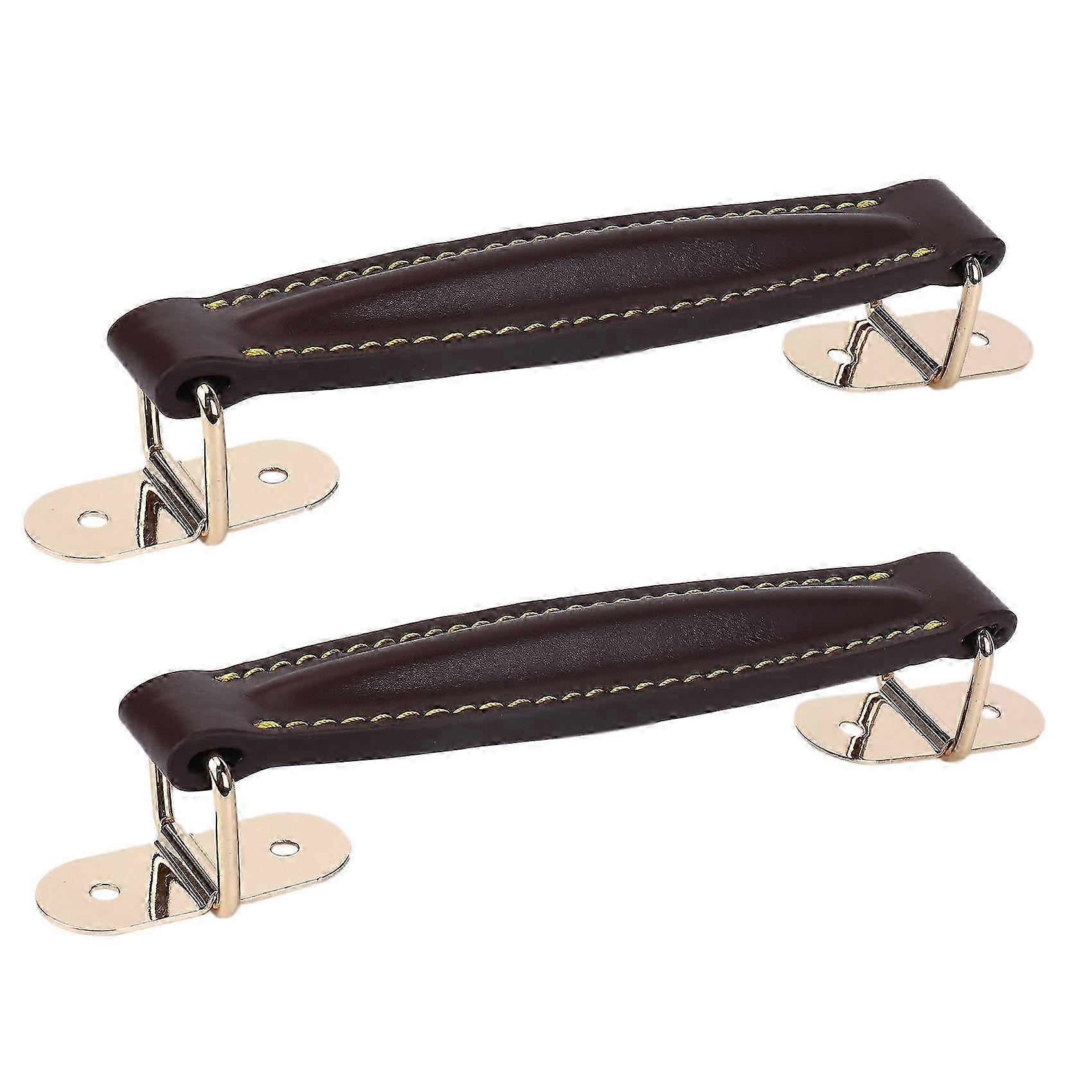 Leather Handle Strap for 2X Amplifier, AS50D & AS100D Guitar AMP Speaker Cabinet - Brown Strap