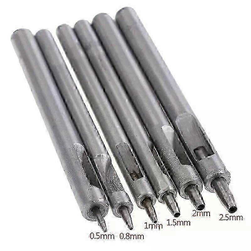 Leather Hole Punch Hollow Drilling Tools Handmade Belt Punching DIY...