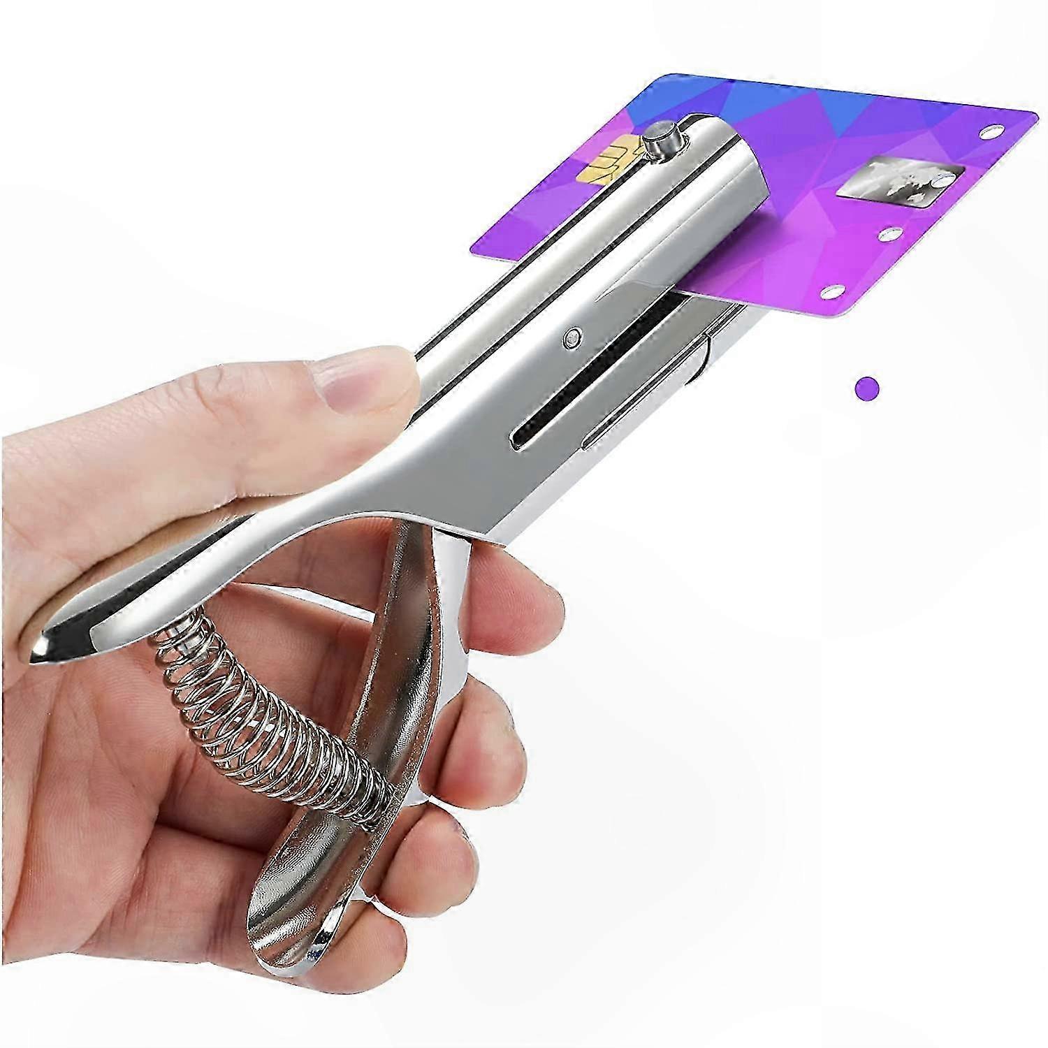 Durable 1/4 Inch Single Hole Punch for Office and Craft Projects