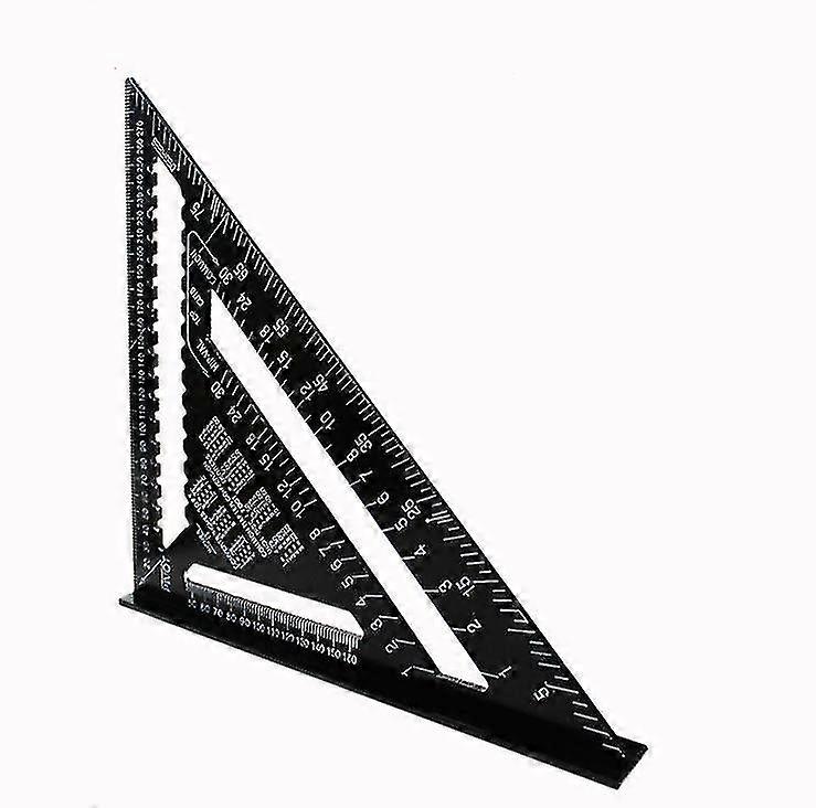 12Inch Metric Triangle Ruler Angle Protractor-speed Metric/imperial...
