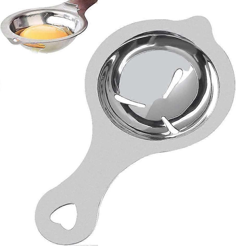 piece egg separator, 14cm * 7.3cm metal egg separator egg extractor egg separator