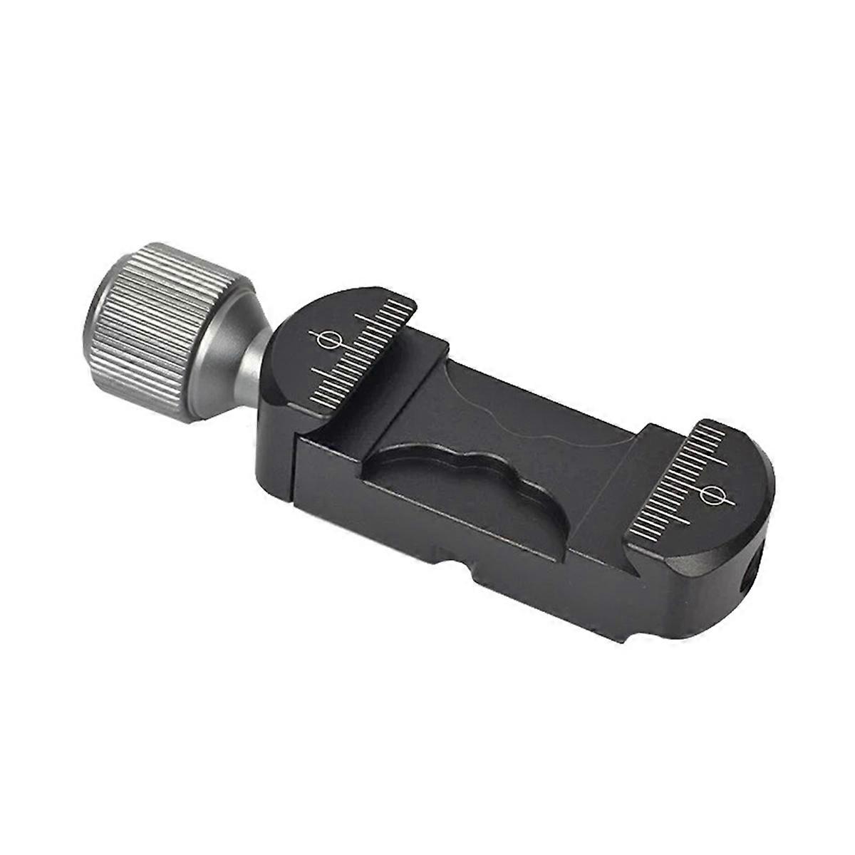 22mm Quick Release Mini Clamp with Cold Shoe Mount 1/4Inch Screw Hole for Arca- Tripod DSLR Camera Cage