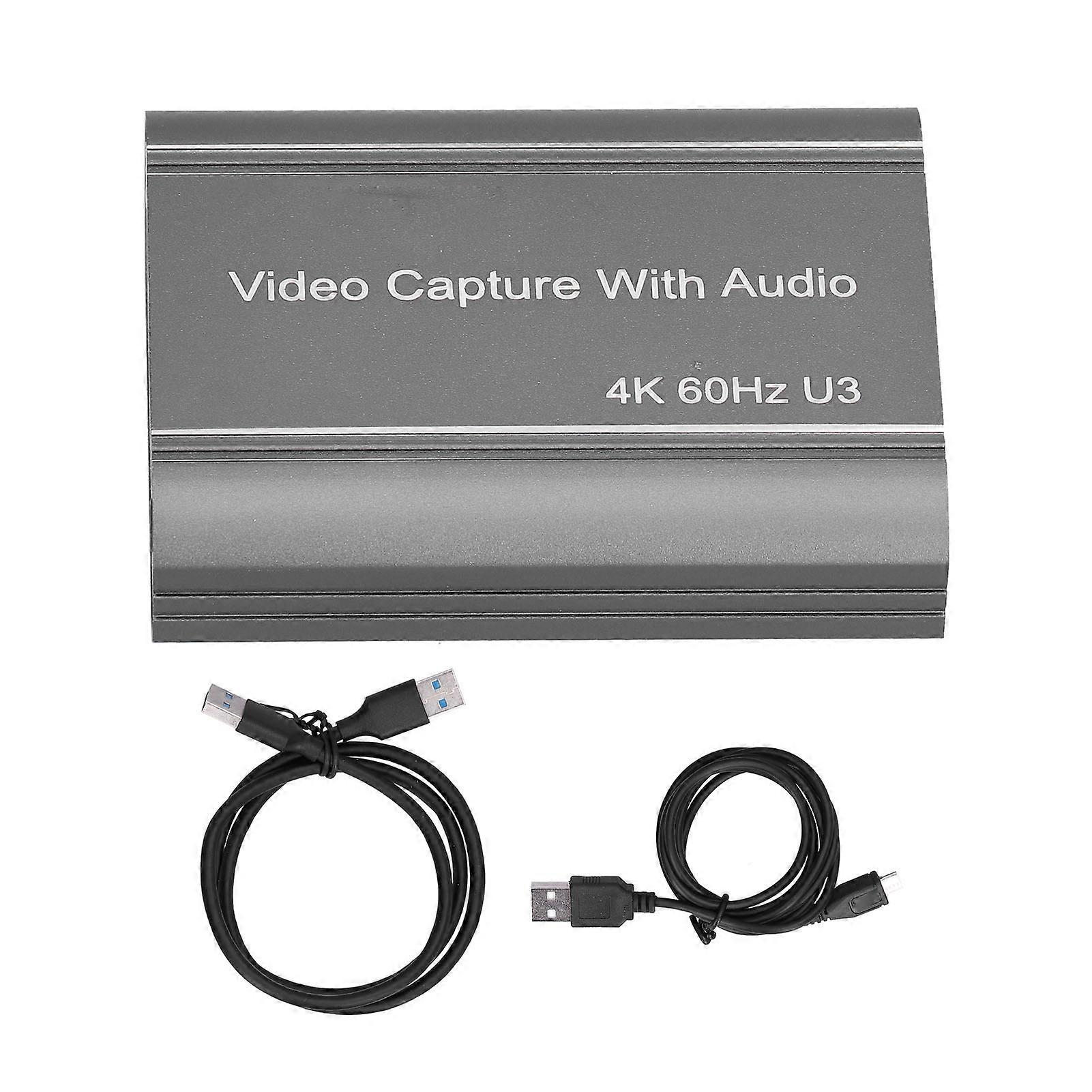 Portable USB 3.0 Video Capture Card: 1080P HD Multimedia Interface for Windows & More