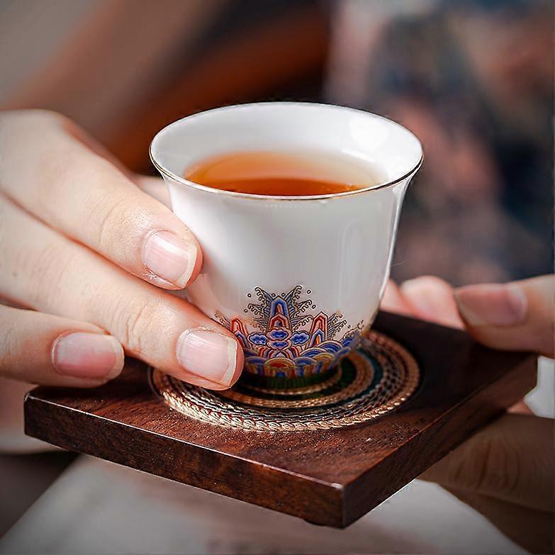 Palace Ceramic Three-cap Tea Set With Single Teacup