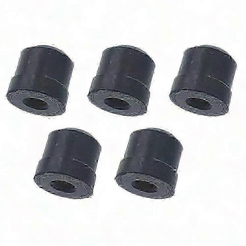 5-Pack Rubber Slide End Protectors for Trombone Care and Maintenance
