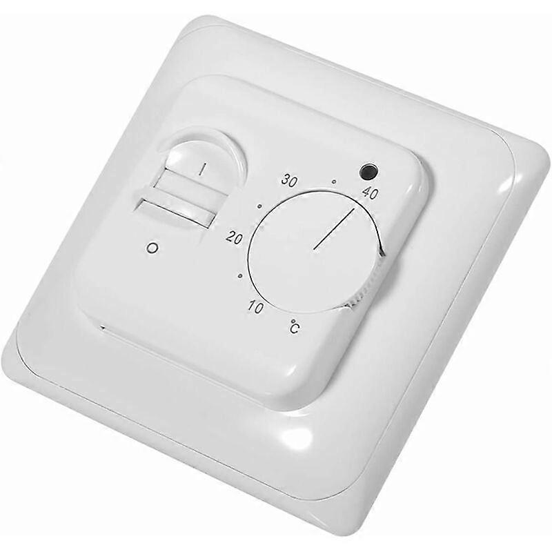 LO-Ron Non-Programmable Thermostat Manual Heating Thermostat for Room Floor Air