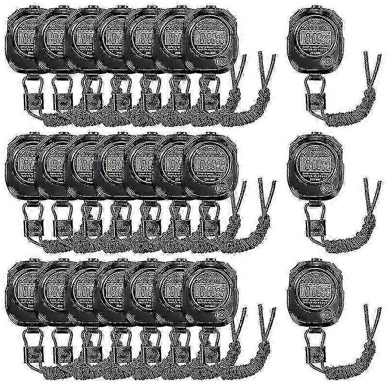 24 Stopwatch Timers For Sports - Digital Stopwatch Waterproof
