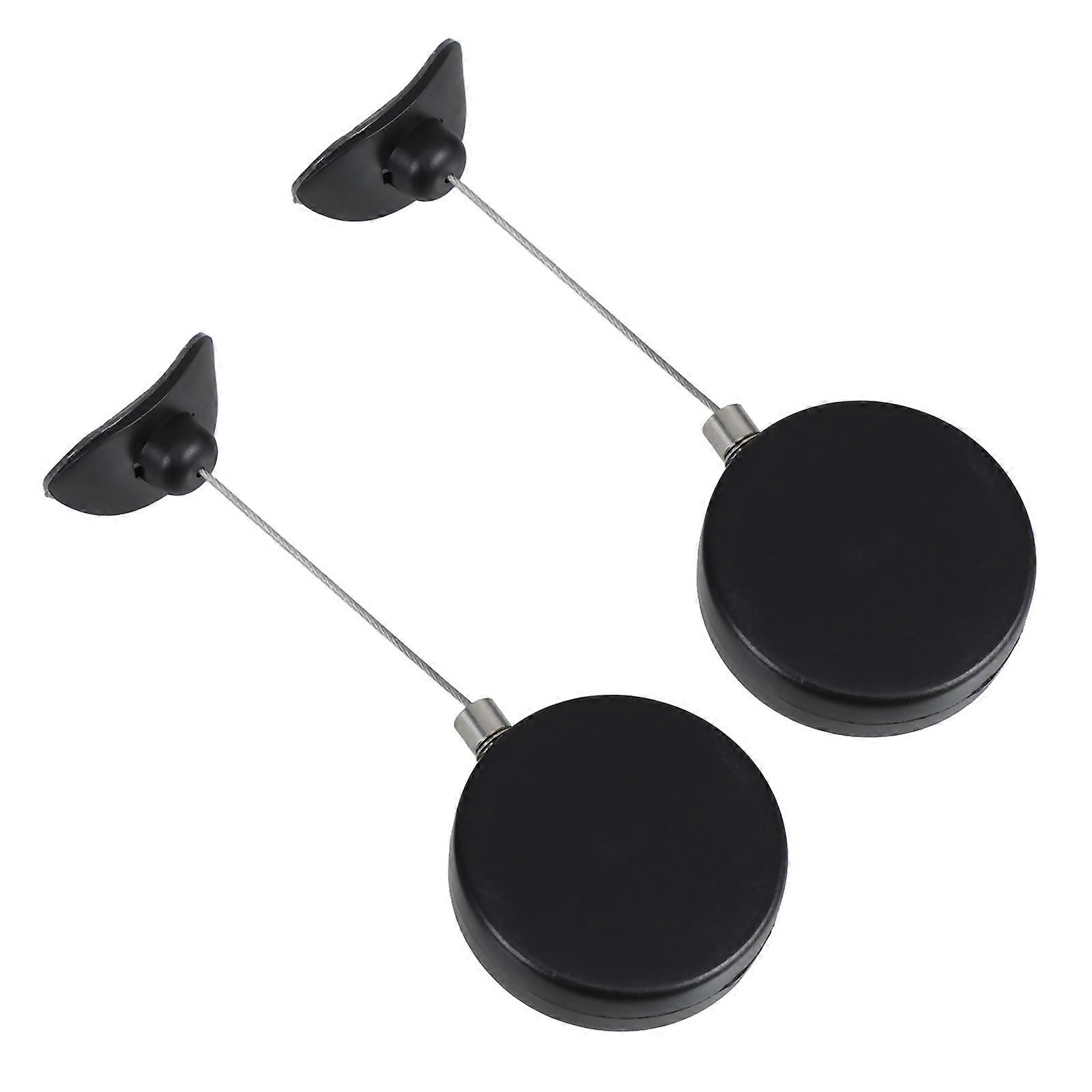 Retractable Steel Cable Lock for TV Remote Control Anti Theft 6Pcs