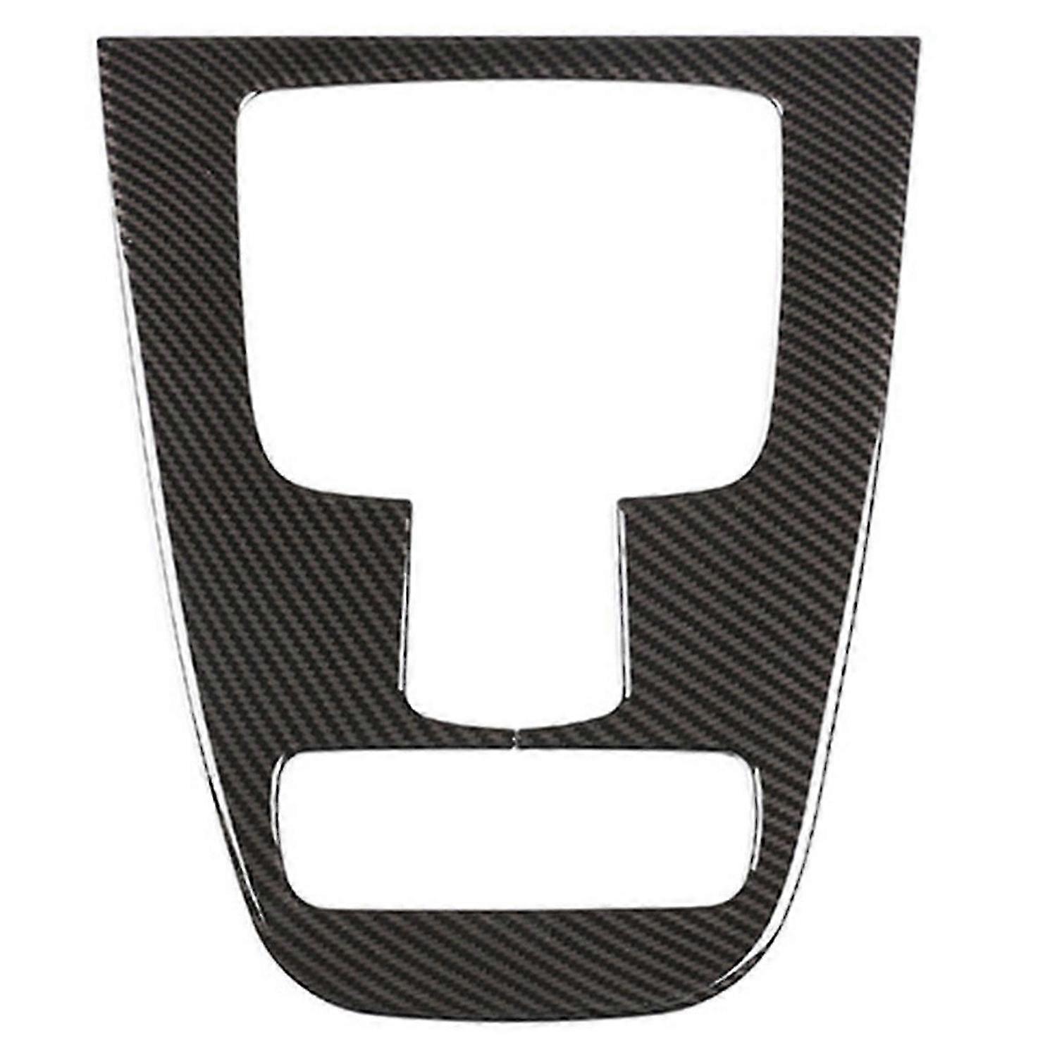Car Gear Shift Panel Trim for GLS 2020-2022 Gear Decorative Frame Accessories Carbon Fiber Pattern