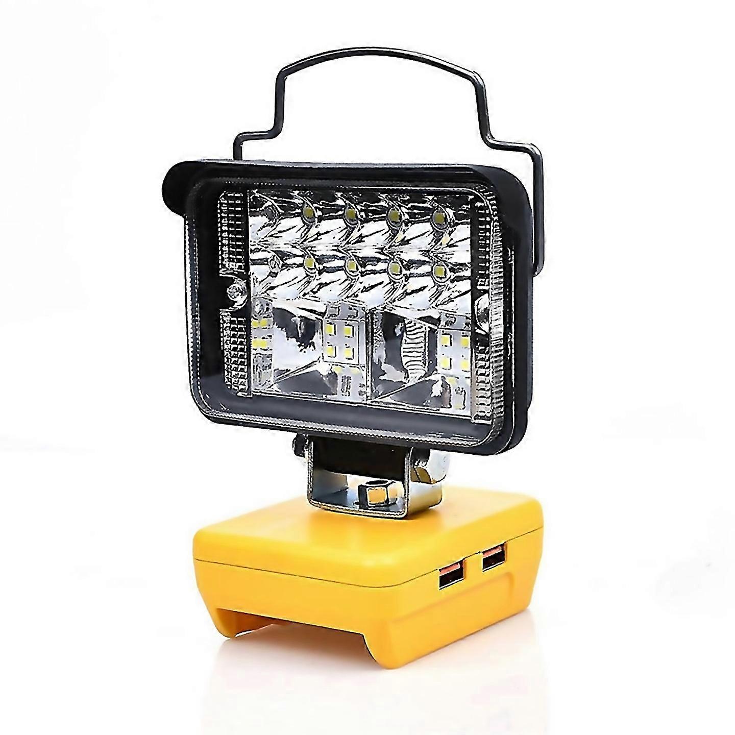 For 20v Liion Battery Led Work Light 3inch Round Flashlight