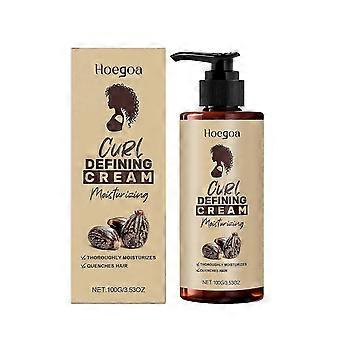 Pumpkin Seed Oil Curl Defining Cream, Defining Curl Cream - Enhances Waves and Curls | Conditions, Detangles, and Reduces Frizz